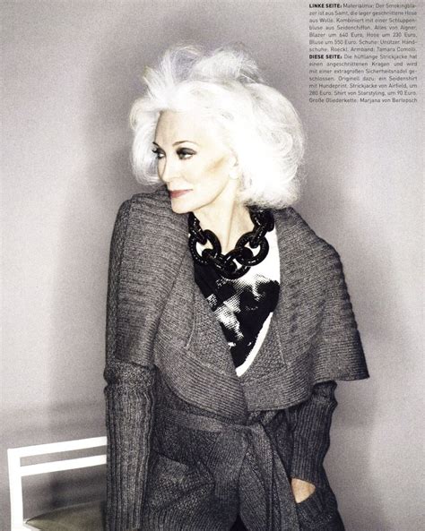 Supermodel Carmen dell'Orefice Is A Beautiful Working Girl at 80